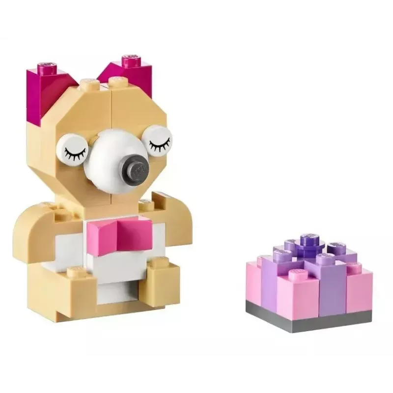 Būvkomplekts LEGO Classic 10698 — 790 detaļas, daudzkrāsains, 33 krāsas, iekļautas zaļas pamatnes un aksesuāri
