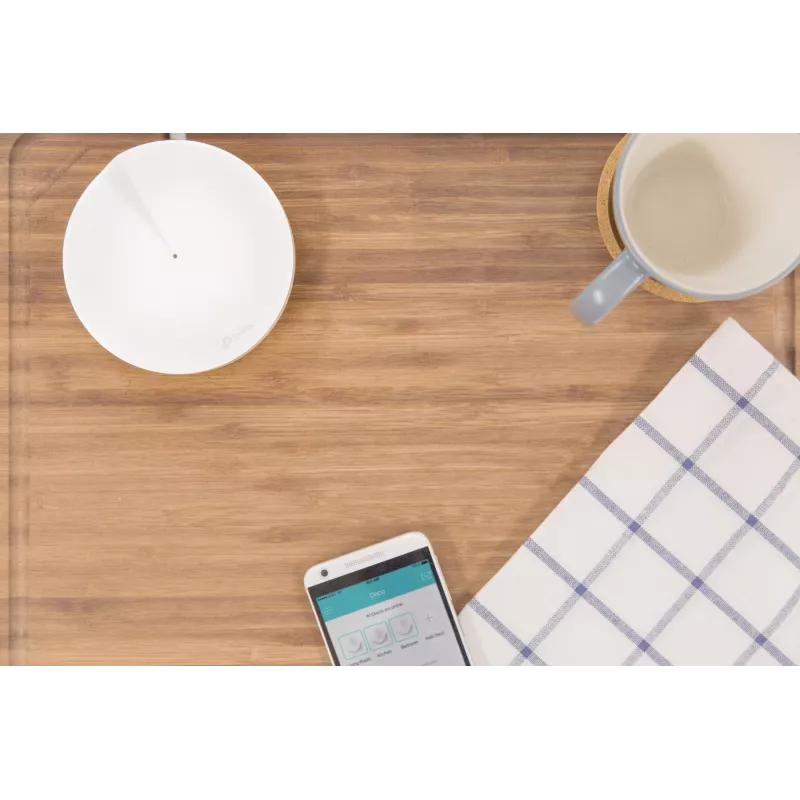 TP-Link AC1300 Deco M5 veselas mājas Wi-Fi sistēma, balta