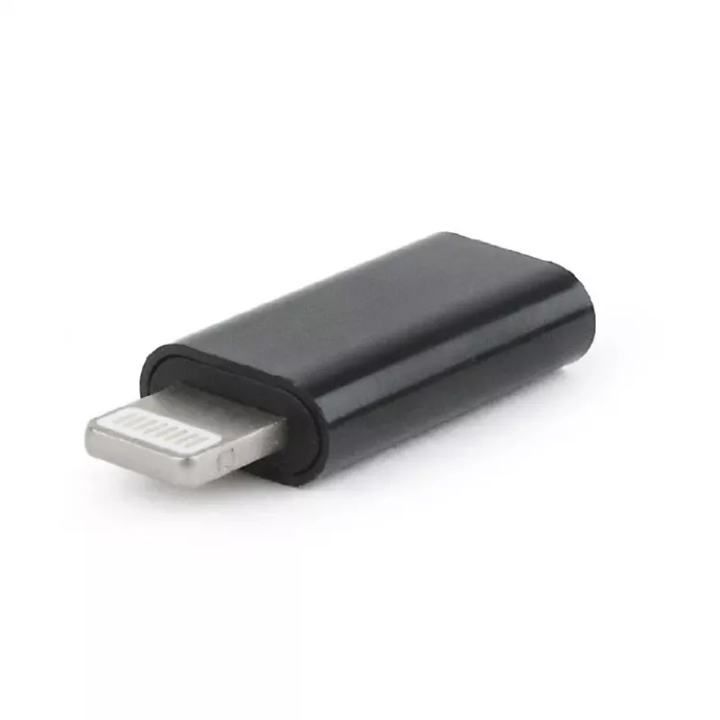 Gembird A-USB-CF8PM-01 adapteris USB Type-C uz 8-pin melns