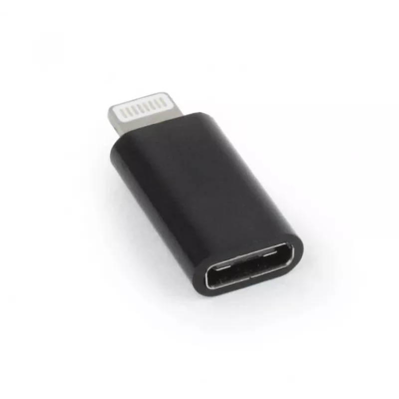 Gembird A-USB-CF8PM-01 adapteris USB Type-C uz 8-pin melns