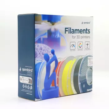 3D drukas materiāls Gembird 3DP-ABS1.75-01-B ABS Navy 1 kg