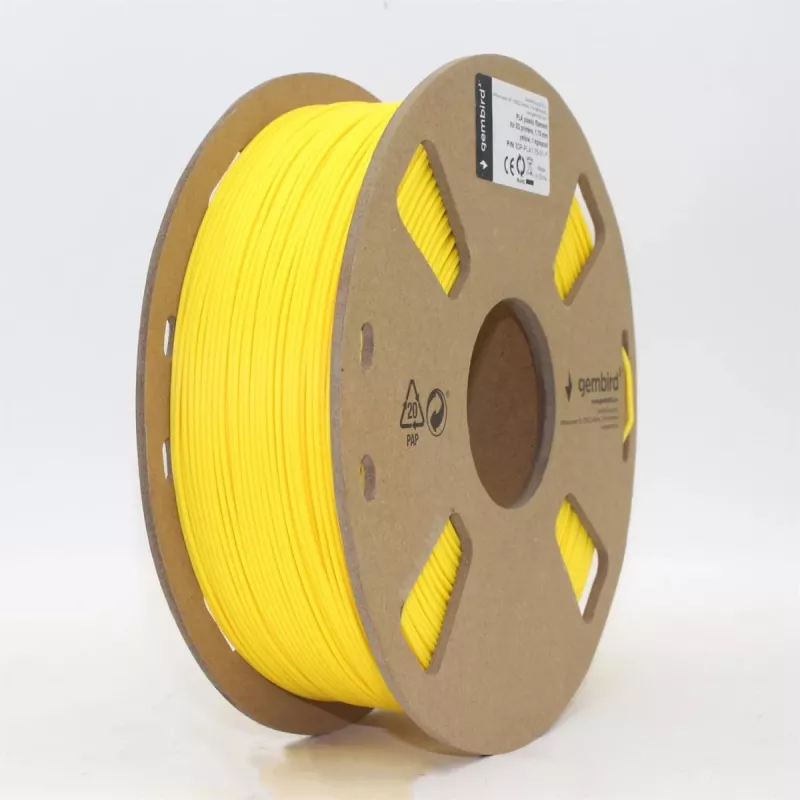 GEMBIRD PLA Yellow 1.75mm 1kg