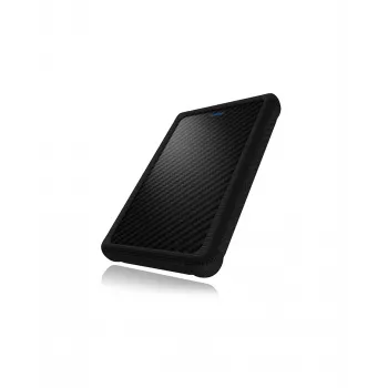 ICY BOX IB-223U3a-B ārējais HDD/SSD korpuss Melns 2.5 collas