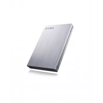 ICY BOX IB-241WP ārējais korpuss HDD/SSD, antracīts, sudrabs, 2.5 collas