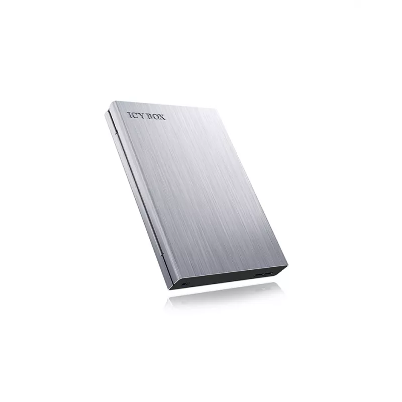 ICY BOX IB-241WP ārējais korpuss HDD/SSD, antracīts, sudrabs, 2.5 collas
