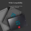 ICY BOX IB-241WP ārējais korpuss HDD/SSD, antracīts, sudrabs, 2.5 collas