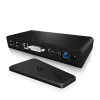 ICY BOX IB-DK2241AC USB 3.2 Gen 1 dokstacija, melna