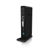 ICY BOX IB-DK2241AC USB 3.2 Gen 1 dokstacija, melna