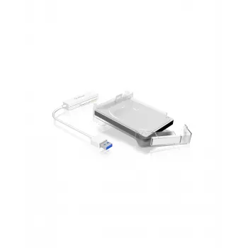 ICY BOX IB-AC703-U3 ārējais korpuss HDD/SSD 2.5 inch balts
