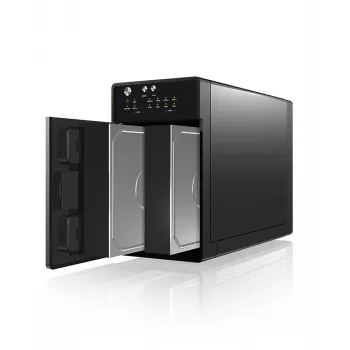 ICY BOX IB-RD3620SU3 disku masīvs 0 TB Desktop Melns