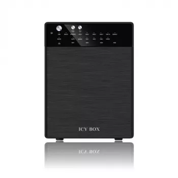 ICY BOX IB-RD3640SU3 HDD korpuss Melns 3.5 collu