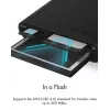 ICY BOX IB-CR301-U3 karšu lasītājs USB 3.2 Gen 1 (3.1 Gen 1) Melns