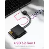 ICY BOX IB-CR301-U3 karšu lasītājs USB 3.2 Gen 1 (3.1 Gen 1) Melns