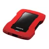 Ārējais cietais disks ADATA HD330 2TB 2.5 collu USB 3.2 Gen 1 Sarkans, triecienizturīgs, 256 bitu AES