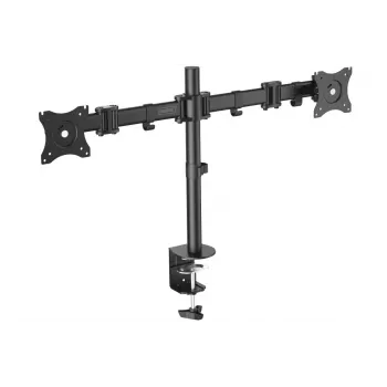 DIGITUS Divu monitoru statīvs ar skavu monitoriem līdz 70 cm (27 collas) (DA-90349)