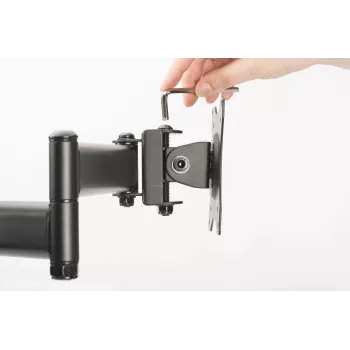 DIGITUS Divu monitoru statīvs ar skavu monitoriem līdz 70 cm (27 collas) (DA-90349)