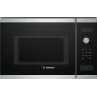 Bosch Serie 4 BFL553MS0 Kombinētā mikroviļņu krāsns, iebūvējama, 25 L, 900 W, melna, nerūsējošais tērauds