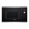 Kombinētā mikroviļņu krāsns Bosch Serie 6 BEL554MS0 — iebūvējama, 900 W, 25 L, kvarca grils, konvekcija, nerūsējošais tērauds