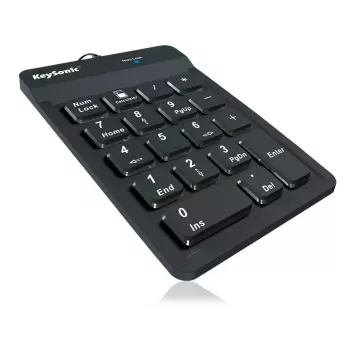 KeySonic ACK-118BK ciparu tastatūra Universāls USB Melns