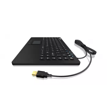 KeySonic KSK-5230 IN (US) klaviatūra Office USB QWERTY US English Melna
