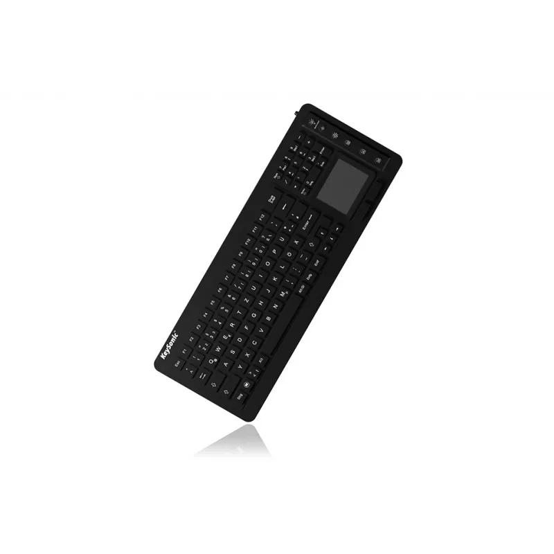 KeySonic KSK-6231 INEL (US) industriālā tastatūra USB QWERTY ASV angļu melna