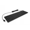 KeySonic KSK-8030 IN (US) rūpnieciskā tastatūra USB QWERTY melna