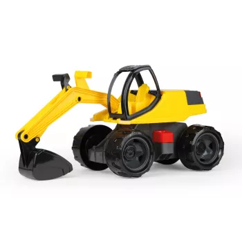 Lena GIGA TRUCKS Excavator Pro, ekskavators, 3 gadi, Melns, Dzeltens