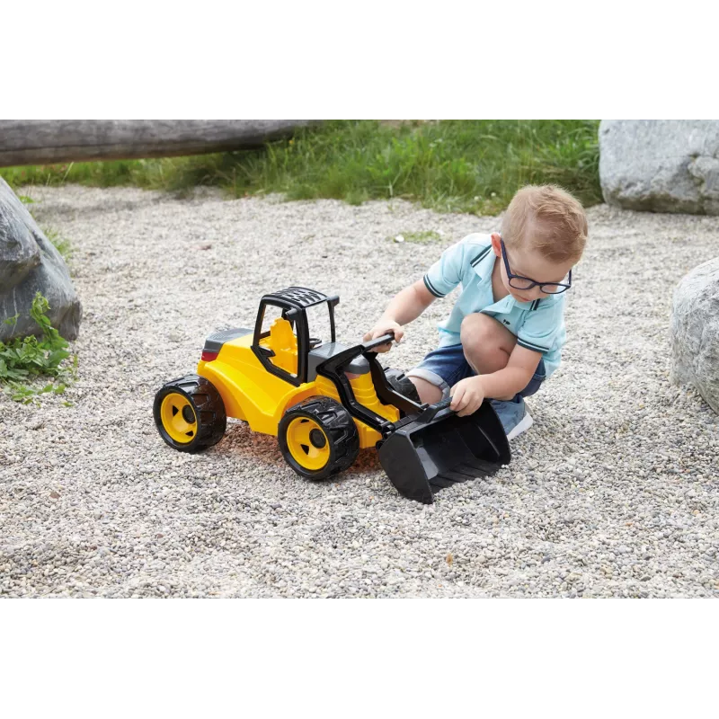 Lena GIGA TRUCKS Earth mover Pro rotaļu ekskavators