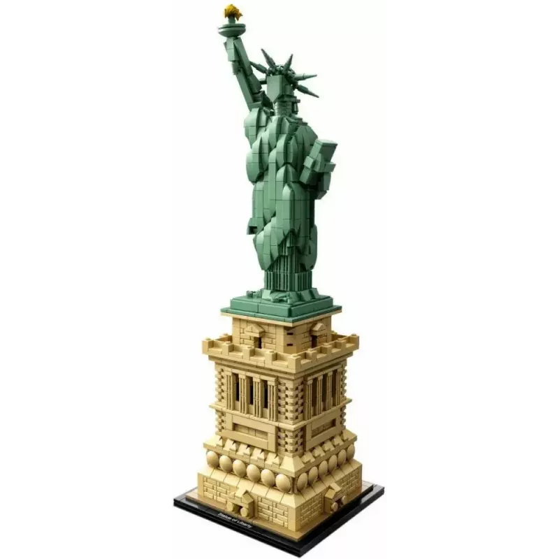 LEGO Architecture Brīvības statuja 21042 būvkomplekts — 1685 detaļas, detalizēts Brīvības statujas modelis