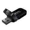 USB zibatmiņa ADATA USB Type-A 2.0 64 GB UV240, melna, ar aizsargvāciņu
