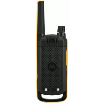 Motorola Talkabout T82 Extreme Twin Pack – divvirzienu radio, 16 kanāli, melns/oranžs