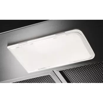 Sienas tvaika nosūcējs Electrolux LFC319X, nerūsējošais tērauds, 898×(69–102)×450 mm, 420 m³/h, 3 ātrumi, metāla filtri