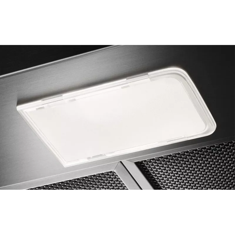 Sienas tvaika nosūcējs Electrolux LFC319X, nerūsējošais tērauds, 898×(69–102)×450 mm, 420 m³/h, 3 ātrumi, metāla filtri