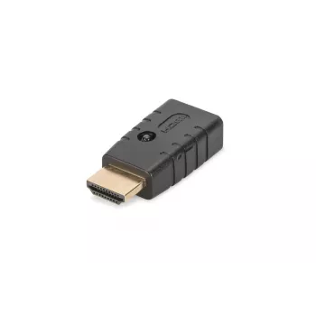 DIGITUS HDMI EDID Emulators, pagarinātājiem, slēdžiem, sadalītājiem, matricu pārslēdzējiem, melns