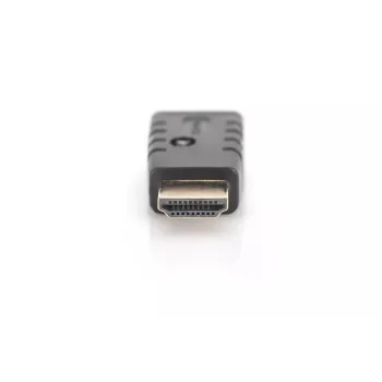 DIGITUS HDMI EDID Emulators, pagarinātājiem, slēdžiem, sadalītājiem, matricu pārslēdzējiem, melns