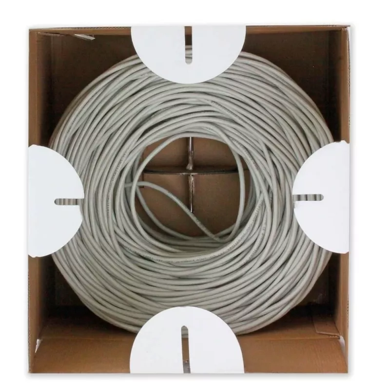 Techly ITP8-FLU-0305 tīkla kabelis 305 m Cat5e U/UTP pelēks