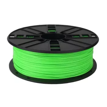 GEMBIRD PLA pavediens fluorescējoši zaļš, 1.75 mm, 1 kg