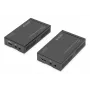 DIGITUS 4K HDMI pagarinātāju komplekts, HDBaseT 70 m pa tīkla kabeli (Cat 5E, 6, 7) UHD 4K2K/30 Hz
