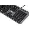 Vadu tastatūras un peles komplekts IBOX IKMS606 — pilnizmēra QWERTY UK angļu tastatūra, USB, melns, pele 800 DPI