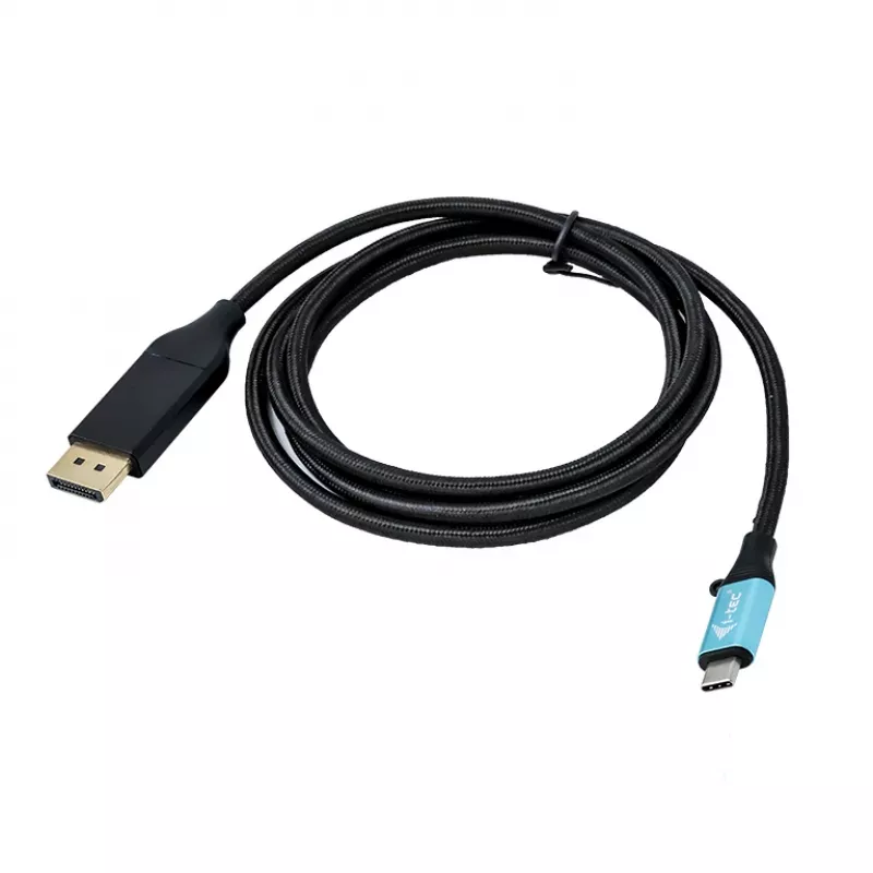 i-tec USB-C uz DisplayPort adaptera kabelis 4K / 60 Hz 150cm