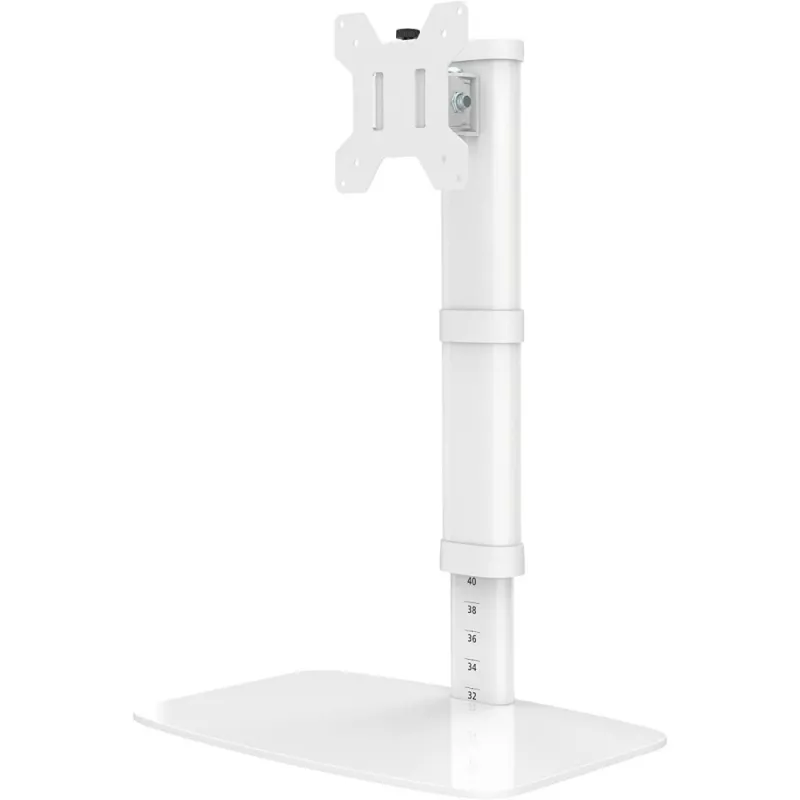 Techly ICA-LCD 260 monitora statīvs 68.6 cm (27 collas) Galda Balts