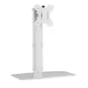 Techly ICA-LCD 260 monitora statīvs 68.6 cm (27 collas) Galda Balts
