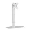 Techly ICA-LCD 260 monitora statīvs 68.6 cm (27 collas) Galda Balts