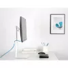 Techly ICA-LCD 260 monitora statīvs 68.6 cm (27 collas) Galda Balts