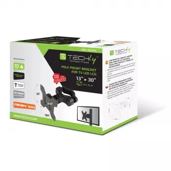 Techly ICALCD100BK Galda statīvs melns