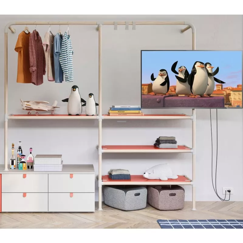 Techly ICALCD100BK Galda statīvs melns