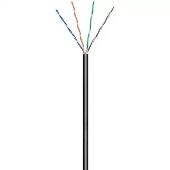 Techly ITP7-UTP-0100LO tīkla kabelis, melns, 100 m, Cat5e U/UTP (UTP)