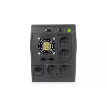 DIGITUS Line-Interactive UPS 1500 VA / 900 W 12V 9Ah x2 4x CEE7/7 AVR USB