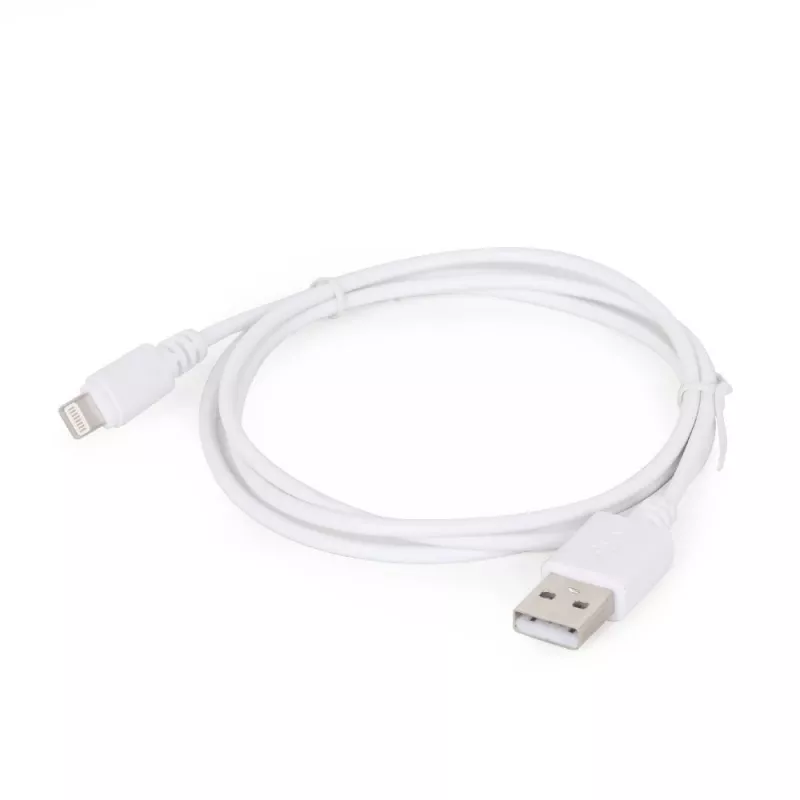 GEMBIRD USB uz 8-pin uzlādes un datu kabelis, 1m - Balts