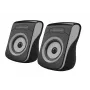 ESPERANZA Flamenco EP140KE 2.0 USB skaļruņi, melni/pelēki, 6W
